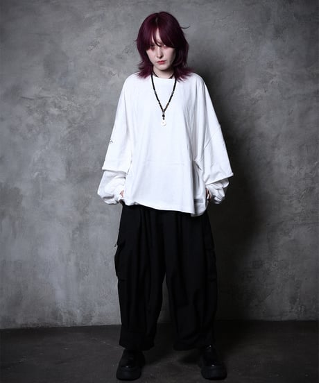 VAJRA EXPANDED L/S TEE [WHITE]