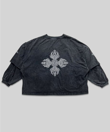 VAJRA EXPANDED L/S TEE [BLACK]