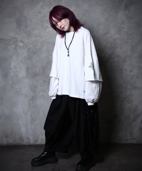VAJRA EXPANDED L/S TEE [WHITE]