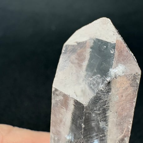 〜時間を刻む結晶〜変わりファセット水晶(M047)