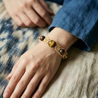 💛 七つの光 【参の光 ゴールデンタイガーアイ】 ― 誠実な「自分軸」を確立し、豊かな成功と運気を引き寄せる ―