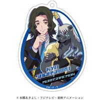 DIGIMON BEATBREAK（デジモンビートブレイク）　アクリルキーホルダー　キョウ＆ムラサメモン 描き下ろし suit.ver