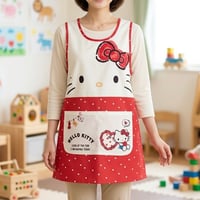 26年冬新作！キティ キャラクターなりきりエプロン SJ-3231 / レッド【M-L|LL-3L】