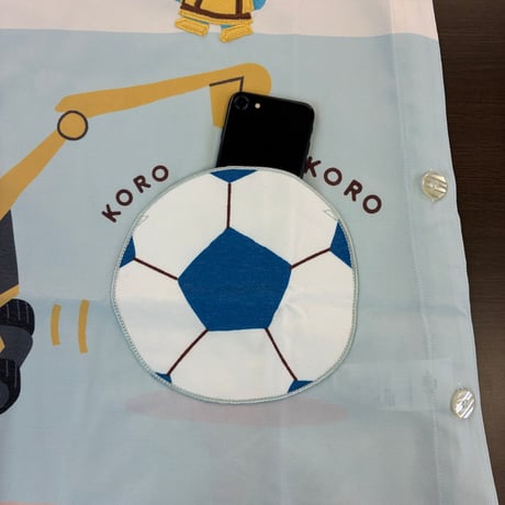 <26年秋新作>【トミカとトム】サッカーボールポケット キャラクターエプロン TMA4226【M-L】