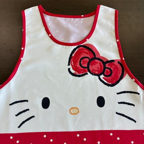 26年冬新作！キティ キャラクターなりきりエプロン SJ-3231 / レッド【M-L|LL-3L】