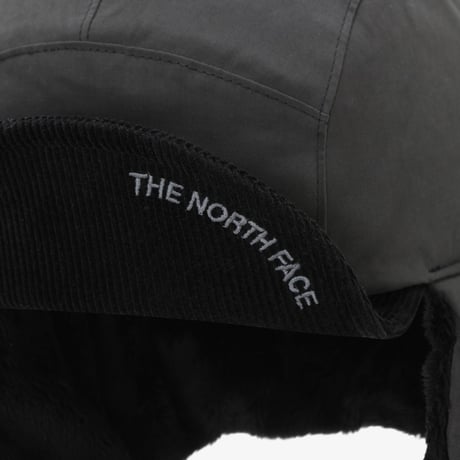 WAXED COTTON EARMUFF CAP DARK CHARCOAL NE3CS56K