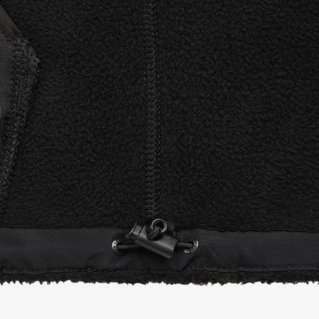 TROMS FLEECE JACKET BLACK NJ4FS52K