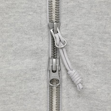 W'S EDGELINE HOOD ZIP UP MELANGE GREY NJ5JS81J