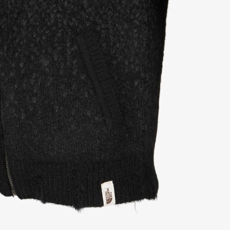 W'S SOLEN SWEATER ZIP UP BLACK NJ5SS80J