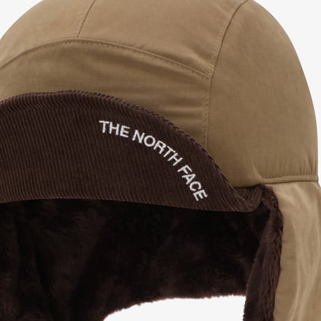 WAXED COTTON EARMUFF CAP CAMEL NE3CS56L