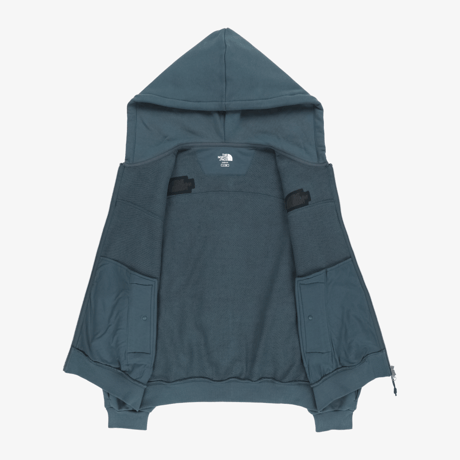 EDGELINE HOOD ZIP UP DUSK BLUE NJ5JS54L