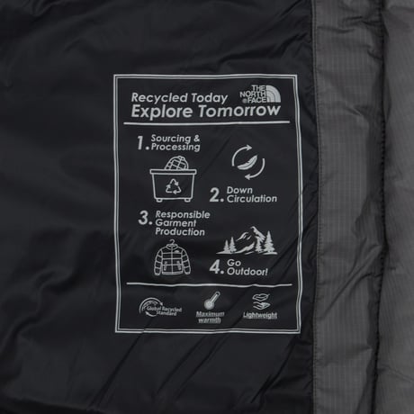 M'S TRAIL PACK DOWN JACKET DARK CHARCOAL NJ1DS60B
