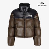 W'S NOVELTY NUPTSE JACKET (RDS) COFFEE BROWN NJ1DS92N