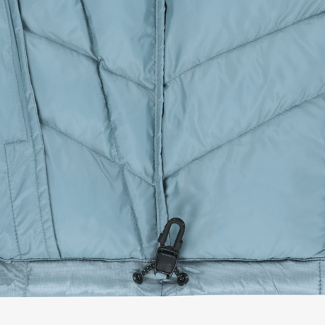 WAVE LT ON JACKET GRAYISH BLUE NJ3NS53L