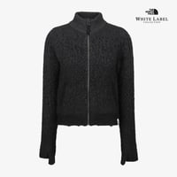 W'S SOLEN SWEATER ZIP UP BLACK NJ5SS80J