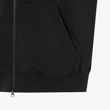 WL HOOD ZIP UP BLACK NJ5JS50K