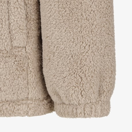 COMFY ALPHA FLEECE ZIP UP WALNUT NJ4FS54L