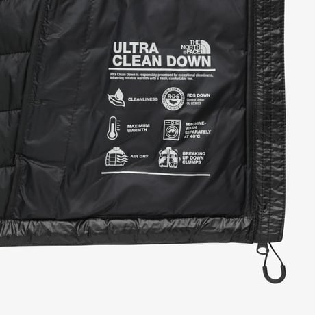 KALIX LT DOWN JACKET (RDS) REAL BLACK NJ1DS51N