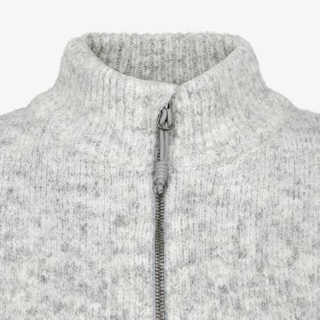 W'S SOLEN SWEATER ZIP UP GRAY NJ5SS80K