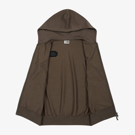 WL HOOD ZIP UP DEEP TAUPE NJ5JS50L