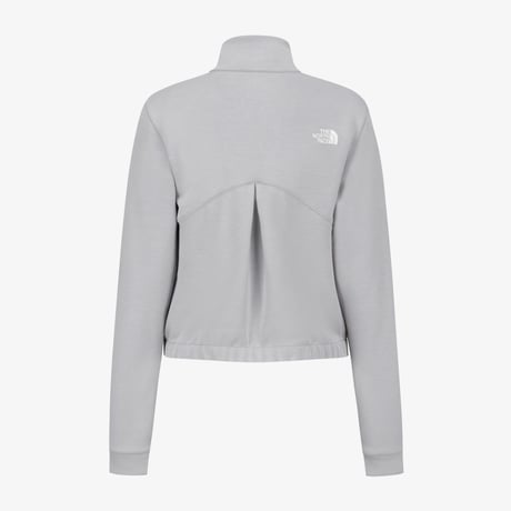 W'S DRAPE ZIP UP COOL GRAY NJ5JS80K
