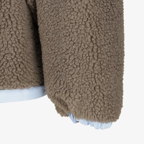 COMOR FLEECE JACKET DARK BEIGE NJ4FS56L