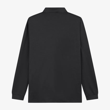 EASYDAY L/S POLO BLACK NT7QS55J