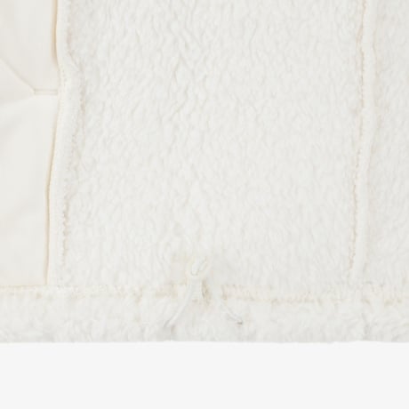 COMFY ALPHA FLEECE ZIP UP IVORY NJ4FS54K
