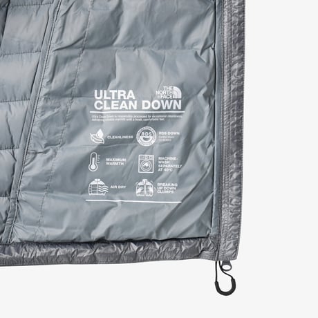 KALIX LT DOWN VEST (RDS) STEEL GRAY NV1DS51K