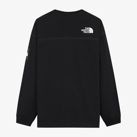 STITCH L/S R/TEE BLACK NT7TS51J