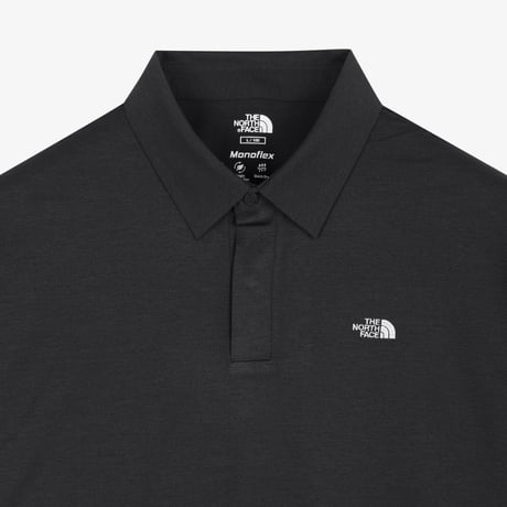 EASYDAY L/S POLO BLACK NT7QS55J