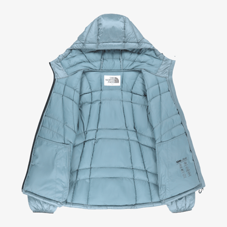 WAVE LT ON JACKET GRAYISH BLUE NJ3NS53L