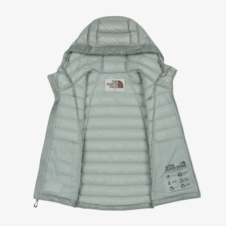W'S KALIX LT DOWN JACKET (RDS) METAL GRAY NJ1DS81L