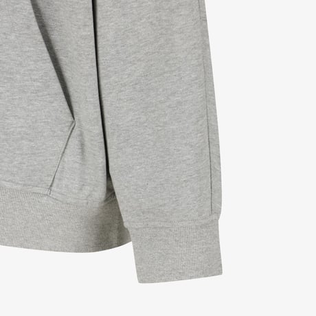 WL HOOD ZIP UP MELANGE GREY NJ5JS50K