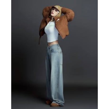 【再入荷】W’S SUEDE NUPTSE JACKET (RDS) CAMEL NJ1DS90K