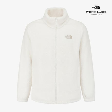 COMFY ALPHA FLEECE ZIP UP IVORY NJ4FS54K