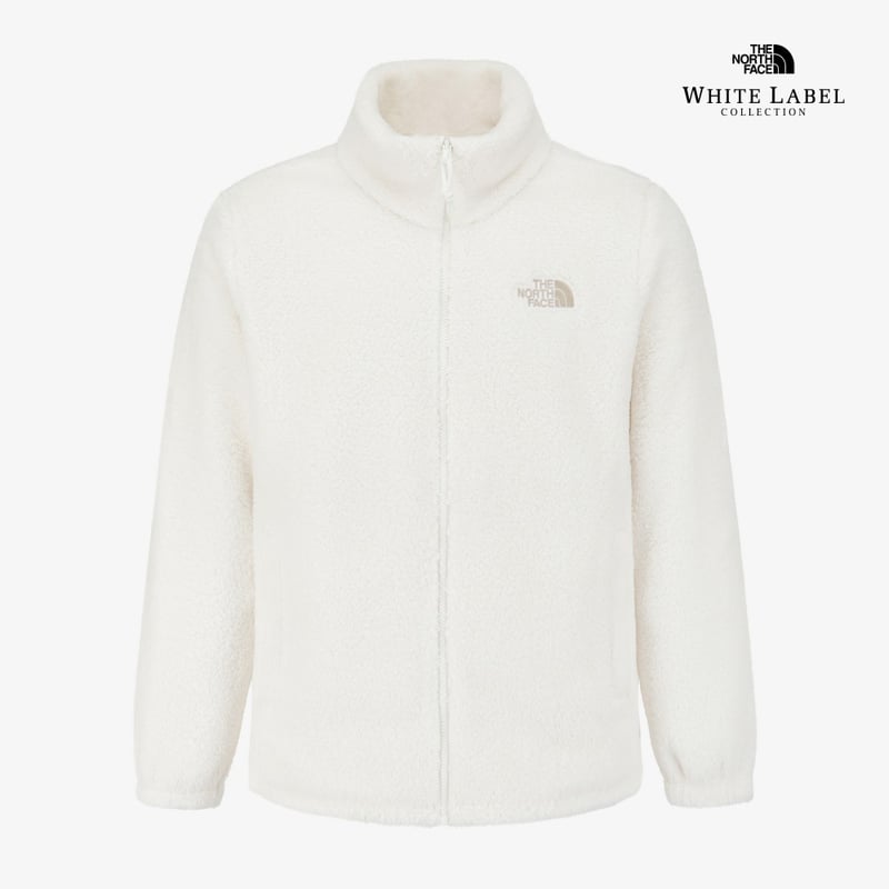 COMFY ALPHA FLEECE ZIP UP IVORY NJ4FS54K | THE
