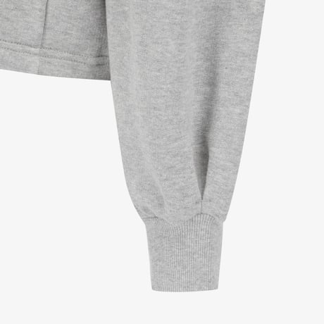 W'S EDGELINE HOOD ZIP UP MELANGE GREY NJ5JS81J