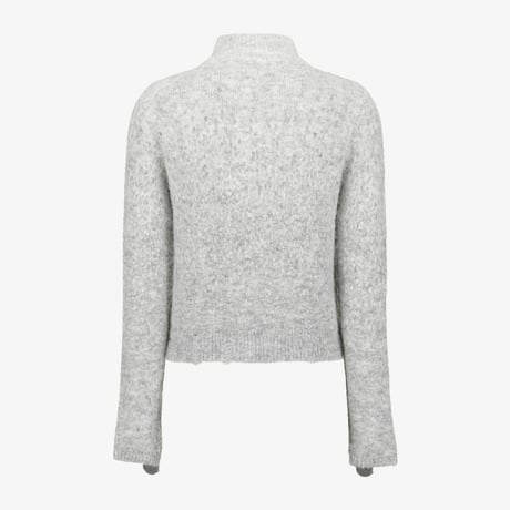 W'S SOLEN SWEATER ZIP UP GRAY NJ5SS80K