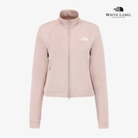 W'S DRAPE ZIP UP GRAYISH PINK NJ5JS80L