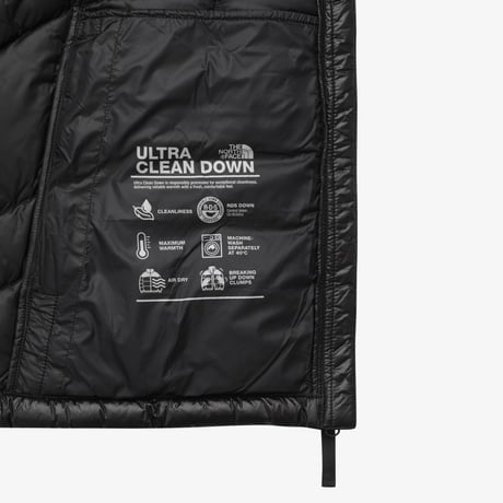 WAVE DOWN JACKET (RDS) BLACK NJ1DS69J