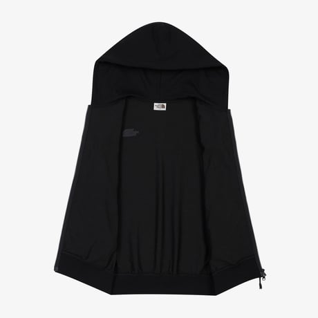 WL HOOD ZIP UP BLACK NJ5JS50K