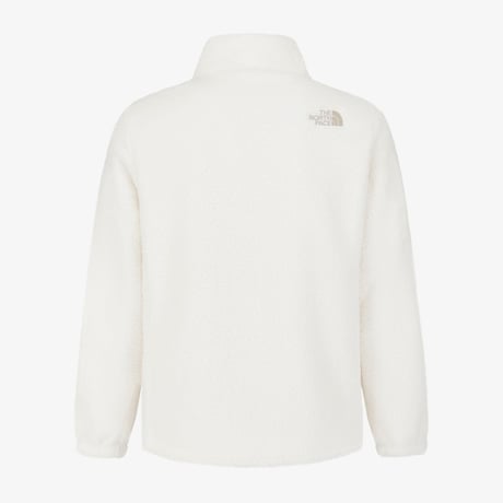 COMFY ALPHA FLEECE ZIP UP IVORY NJ4FS54K