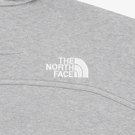 EDGELINE HOOD ZIP UP MELANGE GREY NJ5JS54J