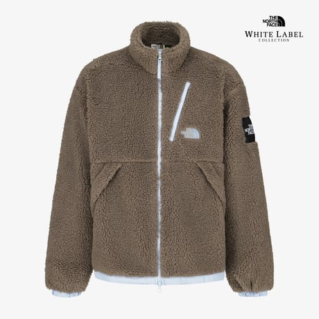 COMOR FLEECE JACKET DARK BEIGE NJ4FS56L
