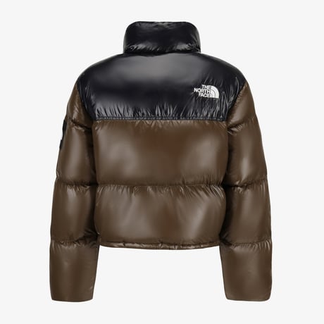 W'S NOVELTY NUPTSE JACKET (RDS) COFFEE BROWN NJ1DS92N