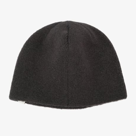 BRUSHED LOGO BEANIE DARK CHARCOAL NE3BS52J