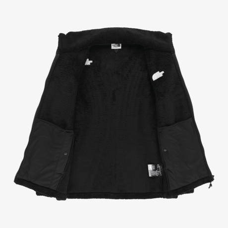 COMFY ALPHA FLEECE ZIP UP BLACK NJ4FS54J