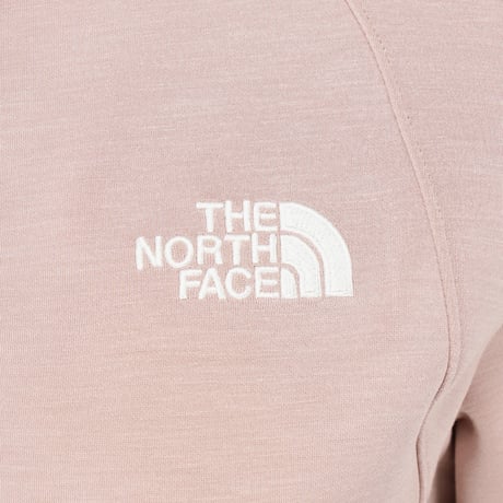 W'S DRAPE ZIP UP GRAYISH PINK NJ5JS80L