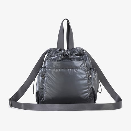 BONNEY BUCKET BAG MINI PD SILVER GRAY NN2PS56K